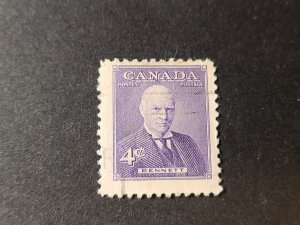 CA S#357 U/VF$0.04 11/08/1955 - Prime Ministers - Richard B Bennett