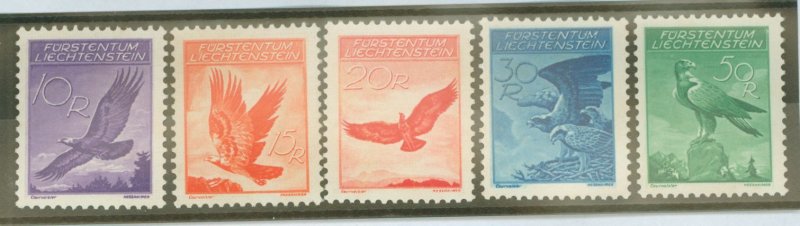 Liechtenstein #C9-C13 Unused Single (Complete Set)