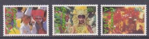 Aruba 40-42 MNH 1989 Carnival Full set of 3 Very Fine