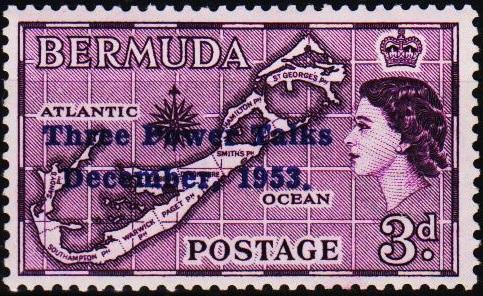 Bermuda. 1953 3d S.G.152 Unmounted Mint