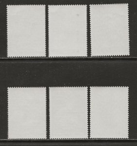 Monaco Scott catalogue # 955-960 Mint NH