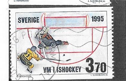 Sweden #2114 Ice Hockey (U) CV $1.25