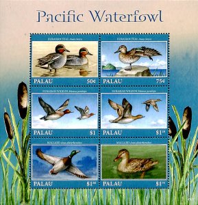 Palau 2018, Pacific Waterfowl 6v m/s, MNH