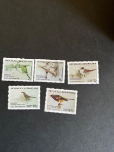 Stamps Dominican Republic Scott #820-1, C301-3 never hinged