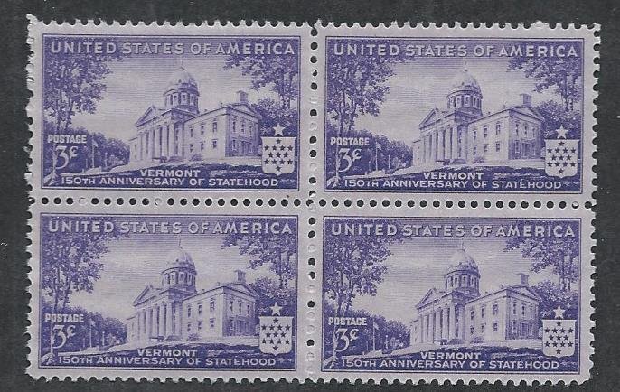 UNITED STATES SC# 903 F-VF MNH 1941 B/4