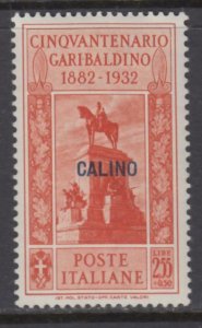 Egeo - Calimno n. 25  MNH**