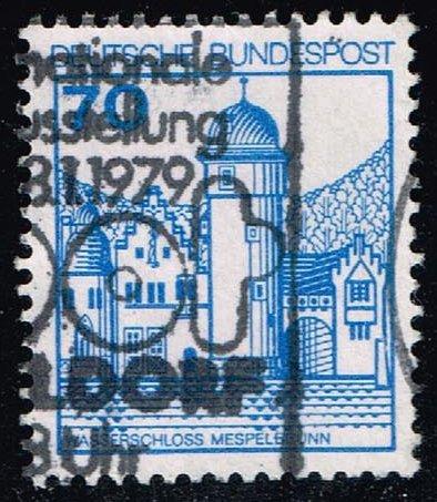 Germany #1238 Mespelbrunn Castle; Used (0.25)