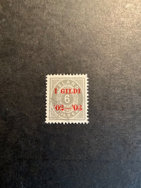 Iceland Scott #46 used