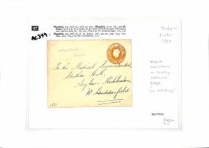 GB Cambs *WANSFORD*Village CDS Cover KIRKBURTON ASYLUM Huddersfioeld Yorks AC349