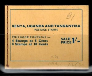 Kenya Uganda Tanganyika Full Booklet MNH XF