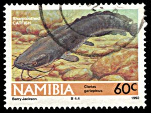 Namibia 713, used, Catfish