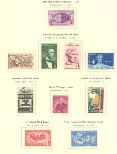 U.S. #SET/MIXED CONDITION 