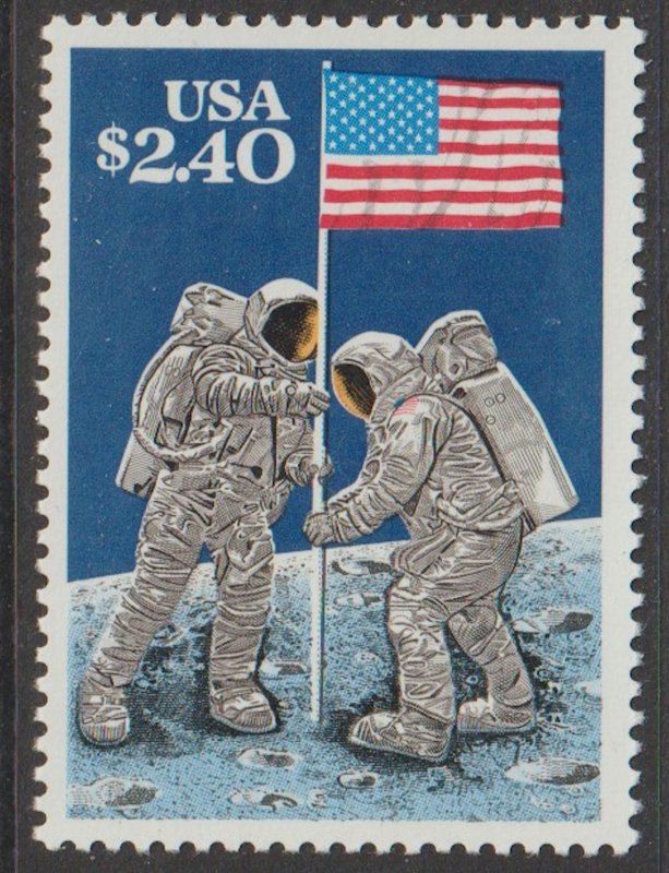 U.S.  Scott# 2419 1989 Moon Landing 20th Anniversary VF MNH