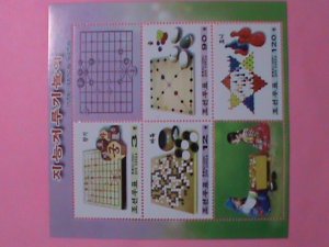 ​KOREA STAMP 2004 SC#4364 TRITIONAL KOREAN  CHESS  MNH SHEET-RARE.