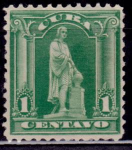 Cuba, 1899, Statue of Columbus, 1c, Scott# 227, MNG-no gum