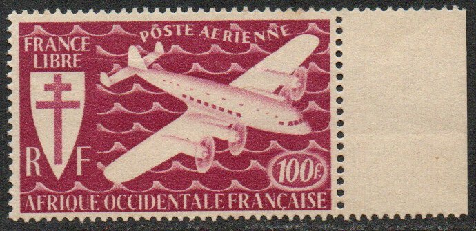 French West Africa Sc #C3 MNH; Mi #26