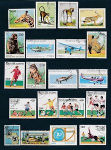D393925 Guinea Republic Nice selection of VFU Used stamps