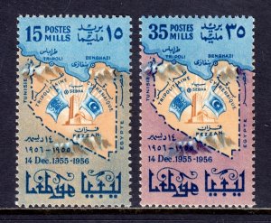 Libya - Scott #173-174 - MNH - SCV $2.35