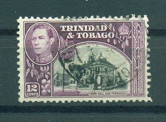 Trinidad & Tobago sc# 57 (2) used cat value $.25