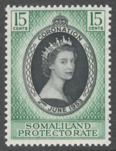 Somaliland 1953 Coronation Omnibus Issue Scott # 127 MNH