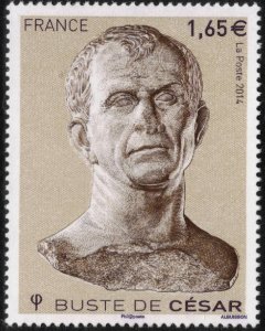 FRANCE 2014 Bust of Julius Caesar; Scott 4569, Yvert 4836; MNH