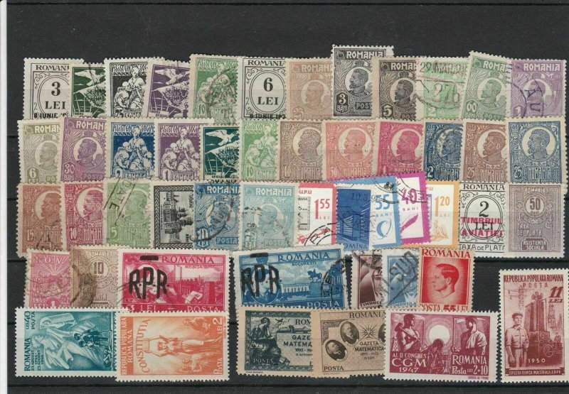 Romania Stamps Ref 24263