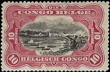 BELGIAN CONGO   #46 MH (1)