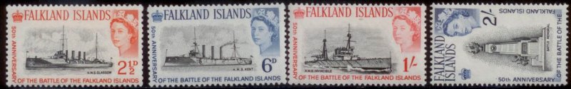 Falkland Islands 1964 SC# 150-3 MNH-OG E90