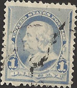 # 219 DULL BLUE USED BEN FRANKLIN SCV-0.75