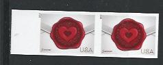 4741  SEALED WITH LOVE 2013 imper press sheet pair