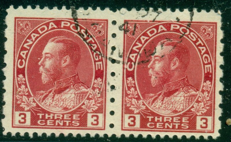 CANADA SCOTT # 184 PAIR, USED, FINE, GREAT PRICE!