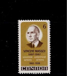 Canada Scott #491, Single 1969 Complete FVF MNH