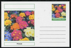 CHARTONIA, Fantasy - Primula - Postal Stationery Card...