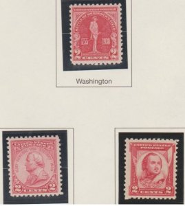 U.S. Scott #657//703 Stamp - Mint Set