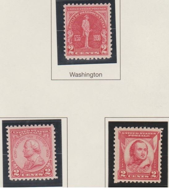 U.S. Scott #657//703 Stamp - Mint Set
