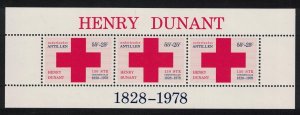 Neth. Antilles Henri Dunant Red Cross MS 1978 MNH SG#MS676