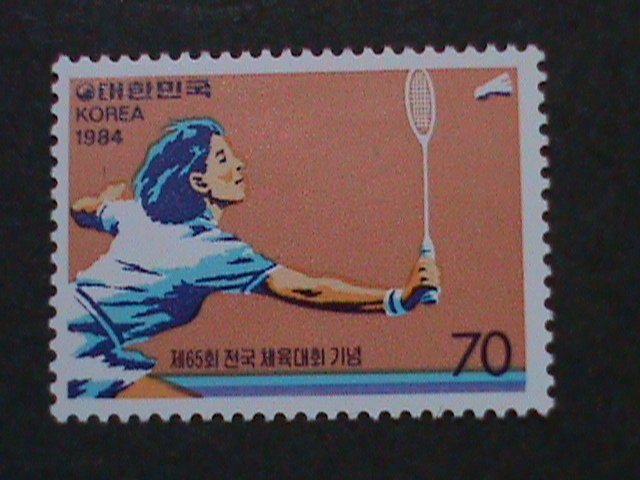 KOREA-1984-SC#1387-ST181- 65TH ATIONAL SPORTS FASTIVAL-TAEGU -MNH-VF-LAST ONE