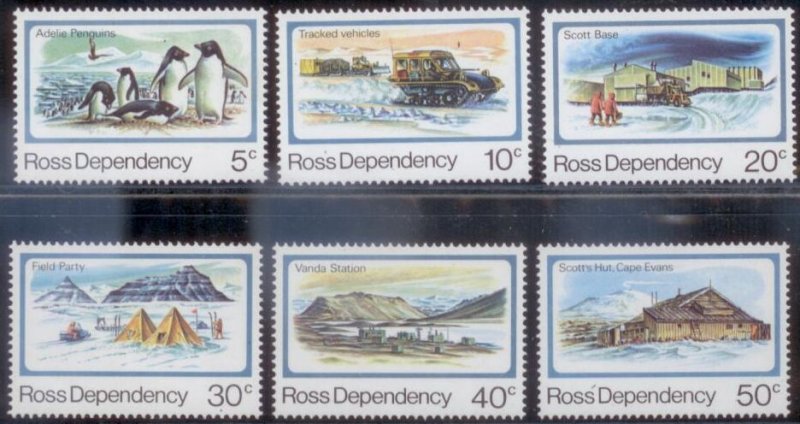 Ross Dependecy 1982  SC# L15-20 MNH L189