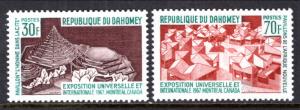 Dahomey 235-236 MNH VF