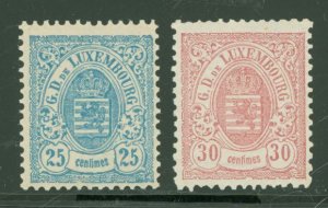Luxembourg #46/47  Single