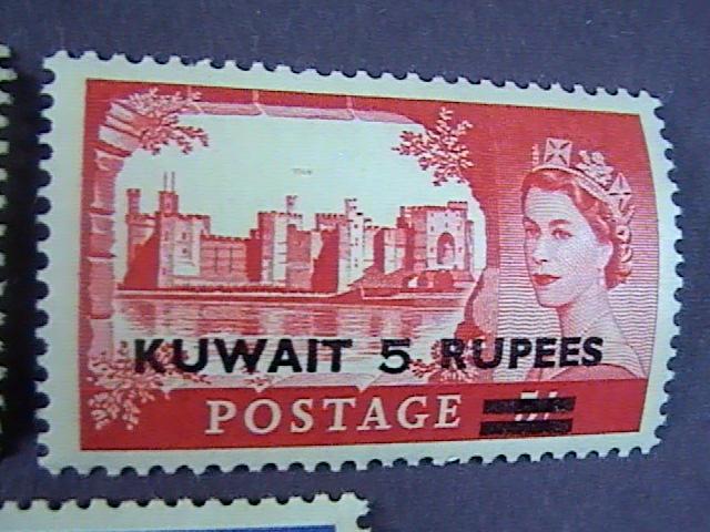 KUWAIT # 117-119-MINT/NEVER HINGED-COMPLETE SET---QEII---1955