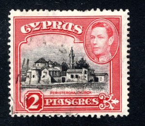 Cyprus, SC# 147Bc,   VF,  Used, Perf 12 1/2 x 13 1/2,  CV $12.50 .......1580166