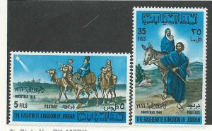 Jordan #533-533B 1966 Christmas ( MH)  CV $3.60