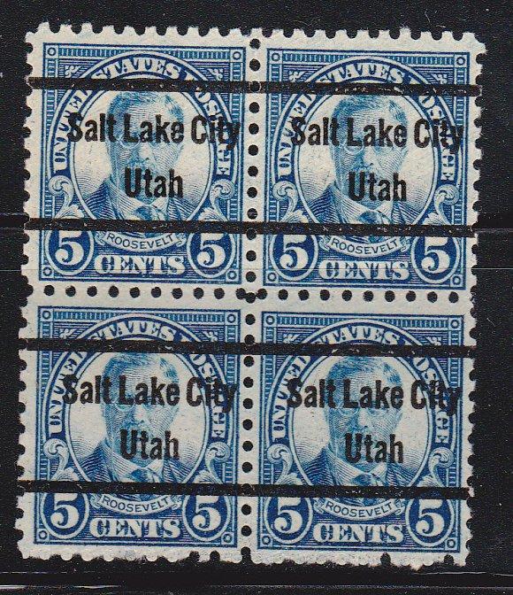 Precancels - Salt Lake City, UT PSS# 586-52
