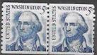 US #1034 MNH Coil pair with Coil Line.  George Washington.