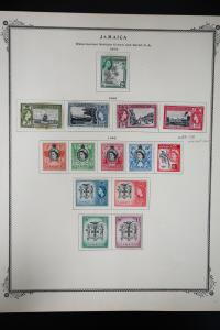 Jamaica 1800s to 1960s Stamp Collection