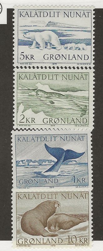 GREENLAND SC #  71 - 4  MNH