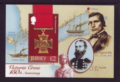 Jersey Sc 1202 2006 Victoria Cross stamp sheet  NH