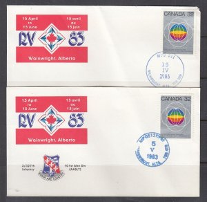 Canada Scott 976  - RV 85 Wainwright, AB