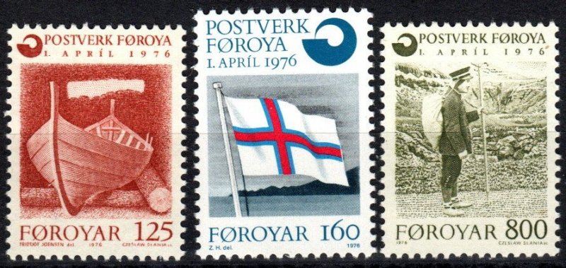 Faroe Islands #21-3 MNH CV $3.80  (P636)